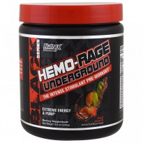 Nutrex Research Labs, Black Series, Hemo-Rage Underground, Fruit Punch, 8.6 oz (243 g)
