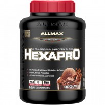 ALLMAX Nutrition, Hexapro, Ultra-Premium Protein + MCT & Coconut Oil, Chocolate, 5.5 lbs (2.5 kg)