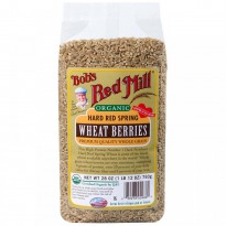 Bob's Red Mill, Organic Hard Red Spring Wheat Berries, 28 oz (793 g)
